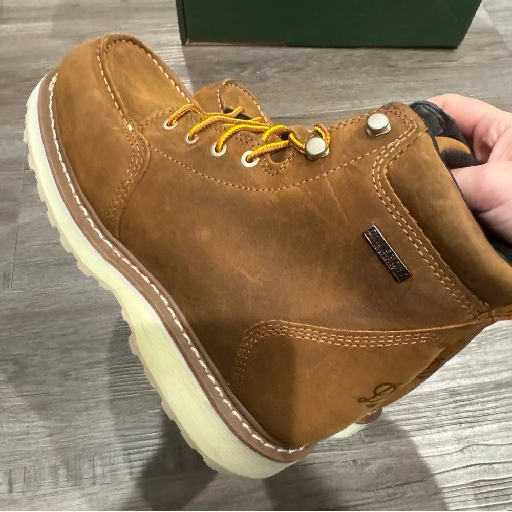 Danner Cedar River 6” Brown Suede Leather Lace Up Boots 14300